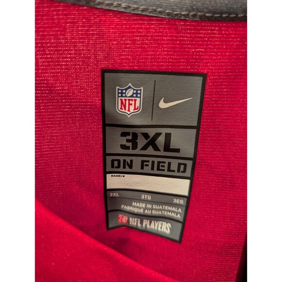 Nike NFL 49ers George Kittle Jersey – 3XL On Field 75th Anniversary - Picture 5 of 9